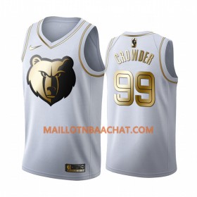 Maillot NBA Memphis Grizzlies Jae Crowder 99 Nike 2019-20 Blanc Golden Edition Swingman - Homme